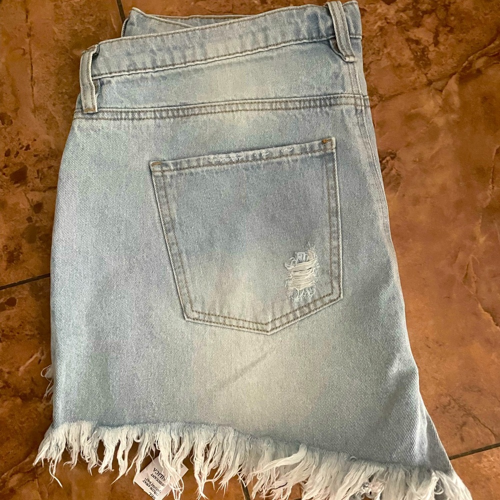 Fashionnova denim shorts
